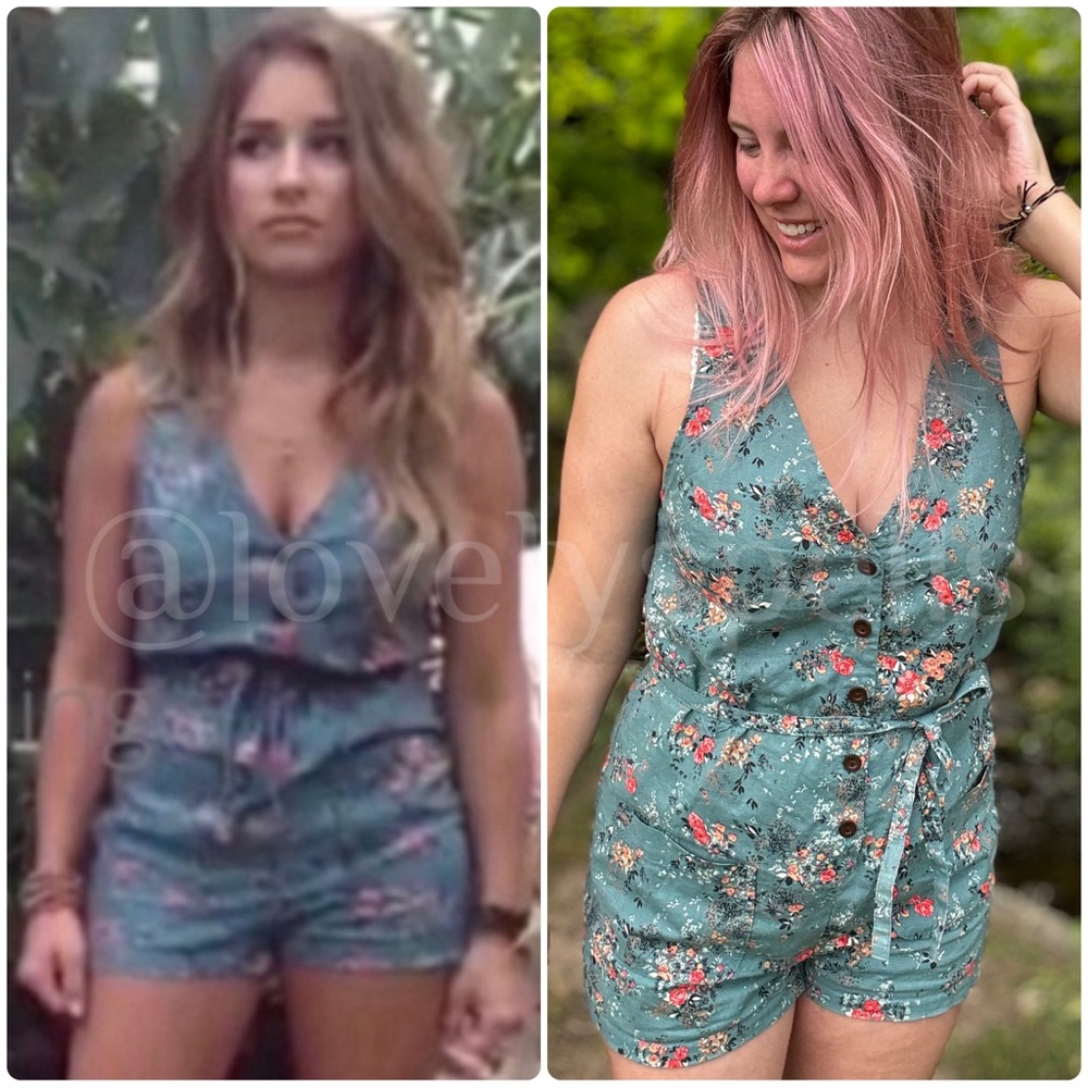 Kimchi Blue Floral Romper
